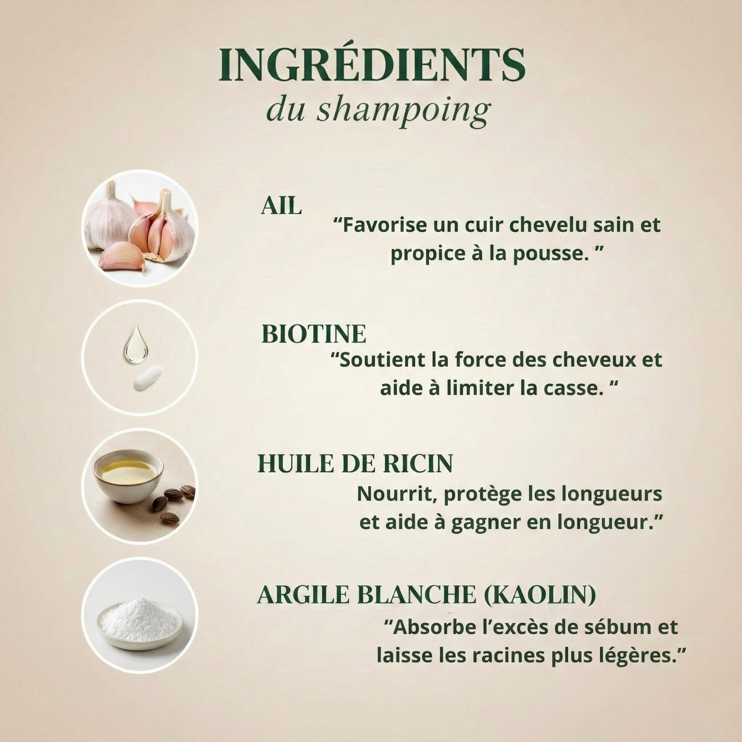 Shampoing Solide à l’Oignon