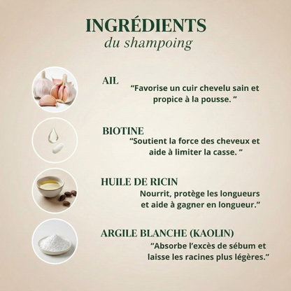 Shampoing Solide à l’Oignon